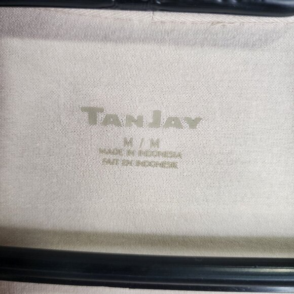 Womens Beige Tan Jay Cardigan With Layered Top & Chains 3/4 Sleeve Size M - Picture 6 of 12